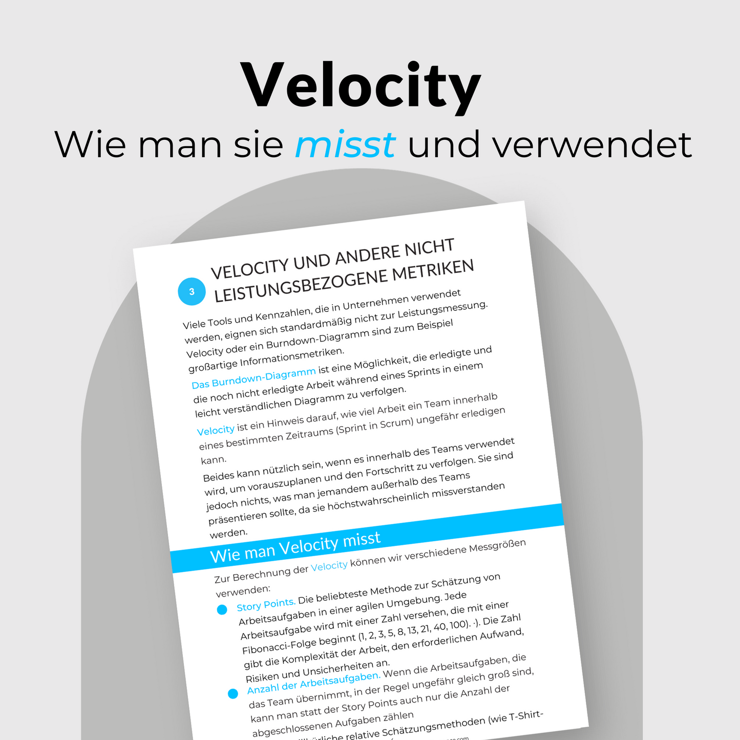 Guide zur Messung der Scrum Team Leistung